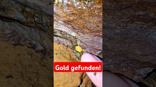 Die PERFEKTE Stelle Dort lag doch ein riesen Gold Nugget 🤔🥳 goldwaschen outdoor golddoktor [upl. by Gnuj]