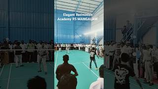 ELEGANT BADMINTON ACADEMY RS MANGALAM [upl. by Xenophon]