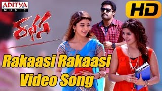 Rakaasi Rakaasi Full Video Song  Rabhasa Video Songs  Jr Ntr Samantha Pranitha [upl. by Pierro]