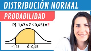 Calcular PROBABILIDAD de una Distribución Normal 🔔 Inferencia Estadística [upl. by Darnall857]