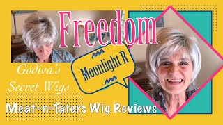 Godivas Secret Wigs FREEDOM in Moonlight R Large Cap at 23quot circumf  MeatnTaters Wig Reviews [upl. by Anu]