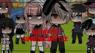 Gacha Life Ex vs Ex singing battle Part 13 Gacha Life  Singing battle [upl. by Karr]