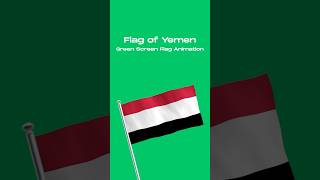 Dive into the Vibrant Yemen Flag Animation in 4K 🇾🇪 yemen [upl. by Amre714]