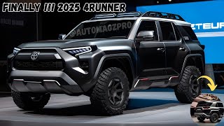 FINALLY 2025 Toyota 4Runner Whats New and Exciting Find Out Now [upl. by Roslyn]