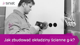 Jak zbudować okładziny ścienne suchy tynk z płyt gk [upl. by Vacuva]