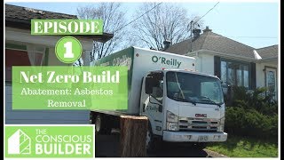 Episode 1 Abatement Asbestos Removal  Our Net Zero Build [upl. by Resiak]