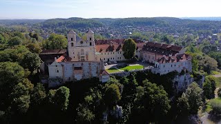 Opactwo Benedyktynów w Tyńcu dron DJI Mini 3 [upl. by Kciredec530]