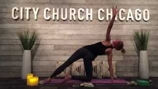 Holy Yoga Slow Flow Warm up [upl. by Latnahc]