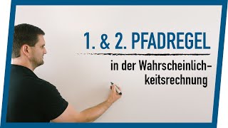 1 amp 2 Pfadregel in der Wahrscheinlichkeitsrechnung  Mathe by Daniel Jung [upl. by Llorre]