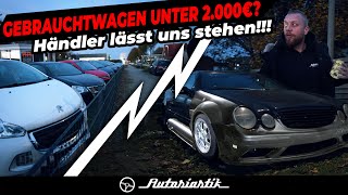 Gebrauchtwagen Katastrophe Mercedes unter 2000 Euro  Lohnt es sich noch los zu fahren [upl. by Helen786]