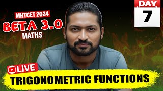 Trigonometric functions 01  MHTCET 2024  GanitAnk Beta 30 mhtcet mhtcet2024 maharashtraboard [upl. by Butte713]