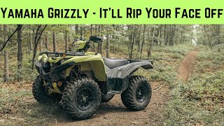 Yamaha Grizzly 700  2Year Review and Trail Rip  Why its a Fan Favorite [upl. by Rubetta187]