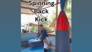 Spinning Back Kick Tips [upl. by Hunley242]