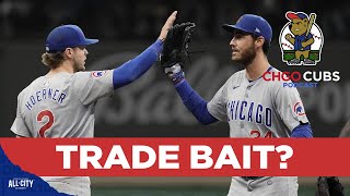 Nico Hoerner Cody Bellinger Who is the most likely Chicago Cubs trade bait  CHGO Cubs Podcast [upl. by Phillada]