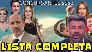 ✅️FILTRAN LISTA de CONCURSANTES de Supervivientes 2024👇 [upl. by Omidyar]