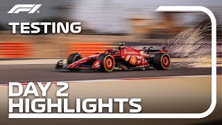 Day 2 Highlights  F1 PreSeason Testing 2024 [upl. by Targett369]