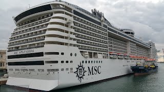 La nave da crociera MSC SPLENDIDA 2022  Cruise Ship Tour 4k [upl. by Yci]