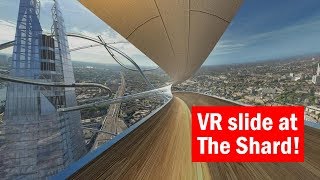 The Shard now has a VR slide  First Look  Time Out London [upl. by Naibaf30]