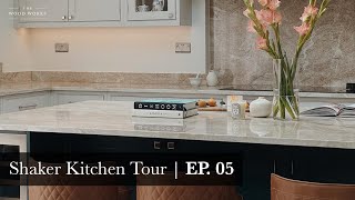 Shaker Kitchen Tour  Winchmore Hill London [upl. by Eeresed815]