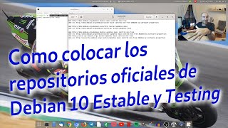 Como colocar los repositorios oficiales Stable y Testing en Debian 10 Buster [upl. by Rebmak]