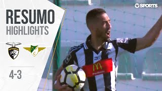 Highlights  Resumo Portimonense 43 Moreirense Liga 1718 28 [upl. by Jaddo]