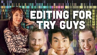 EDITING The Try Guys Without A Recipe Behind The Scenes  YB Chang [upl. by Zile]