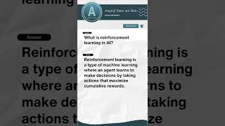 What is Reinforcement Learning ReinforcementLearning MachineLearning AI englishspeaking [upl. by Cirle]