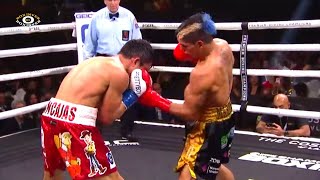 Fernando Martinez vs Jerwin Ancajas  Full Fight Highlights [upl. by Stambaugh]