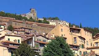 One day in Cortona Italy Tuscany Italia Toscana HD videoturystaeu [upl. by Grayce]