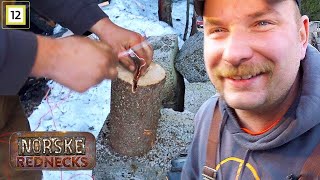 Norske Rednecks  Daniel kløyver ved med fenghetter  discovery Norge [upl. by Clorinde668]