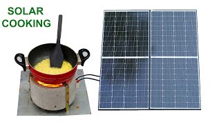 How to Cook Food With Solar Panel [upl. by Weitzman]