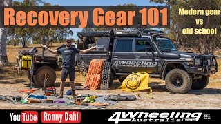 4x4 recovery gear 101 modern gear vs old gear [upl. by Jim]