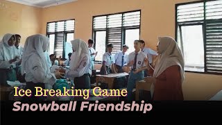 Ice Breaking Games‼️Snowball Friendship [upl. by Ehrsam109]