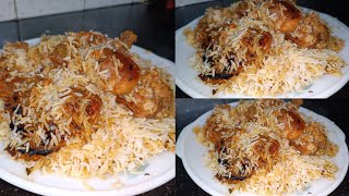 Hyderabadi Chicken zafrani dum biryani  Chicken biryani recipe  dum biryani recipe [upl. by Erland844]