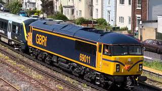 69011 dragging 701032 on a Marchwood MOD to Wimbledon Depot Sidings working [upl. by Tigirb]