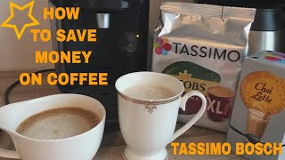 Tassimo Bosch l How to save money on coffee [upl. by Pepito]