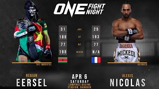 Regian EERSEL vs Alexis NICOLAS Full FIGHT ONE [upl. by Liakim]