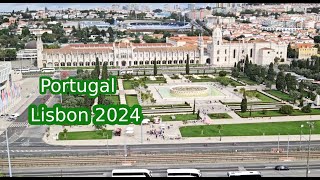 Portugal Lisbon 2024  Walking tour [upl. by Hallie]