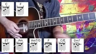 MONA LISAS AND MAD HATTERS GUITAR LESSON [upl. by Ynafit]