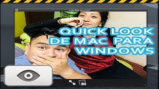 ★ DESCARGAR VISOR DE FOTOS ESTILO MAC  QUICK LOOK PARA WINDOWS  2019 [upl. by Agneta]