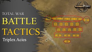 Total War Battle Tactics  Triplex Acies Total War Rome 2  Divide et Impera 4 [upl. by Wane]