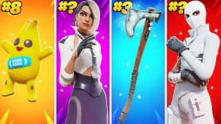 42 Most TRYHARD Items in Fortnite Season 4 [upl. by Elva]