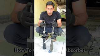 How To Check Shock Absorber car shortvideo shorts short viralshorts viralvideo youtube diy [upl. by Nnaeitak]