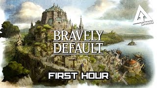 Bravely Default Gameplay  First Hour Walkthrough  Bravely Default Gameplay Part 1 [upl. by Pul]