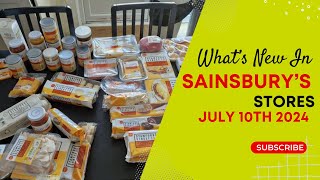 Whats New In Sainsbury Stores  July 10th 2024 [upl. by Feetal600]