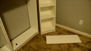 Ikea Project  Billy Bookcase Part 1 [upl. by Popelka594]