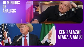 KEN SALAZAR SE LANZA CONTRA LOPEZ OBRADOR ¨LOS ABRAZOS NO FUNCIONARON¨ [upl. by Alenson]