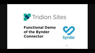 Tridion Sites and Bynder Connector Demo [upl. by Brenton841]