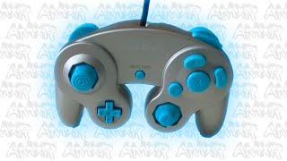 Gamecube Controller Button Swap  Light Blue [upl. by Gwenore]