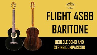 Flight 4SBB 4Stringboy Baritone Ukulele Demo [upl. by Wilfred]